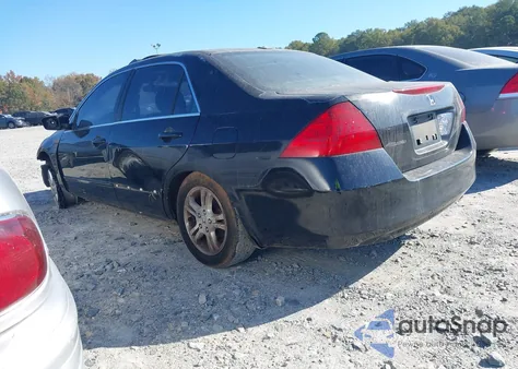 2007 Honda Accord 2.4 Ex z USA, uszkodzony, nr VIN 1HGCM568X7A096673